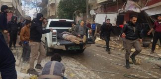 انفجار سيارة مفخخة في سوق شعبي في مدينة إعزاز مدينة إعزاز